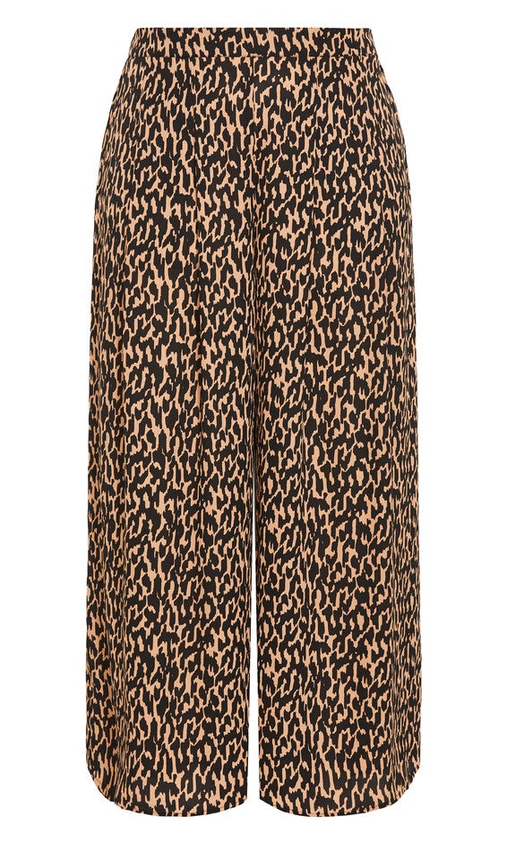 Illusion Pant - animal, BROWN, alternate image number null