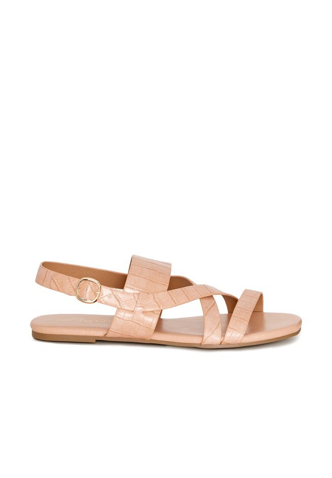 WIDE FIT Amira Sandal - soft pink, PINK, on-hover image number null