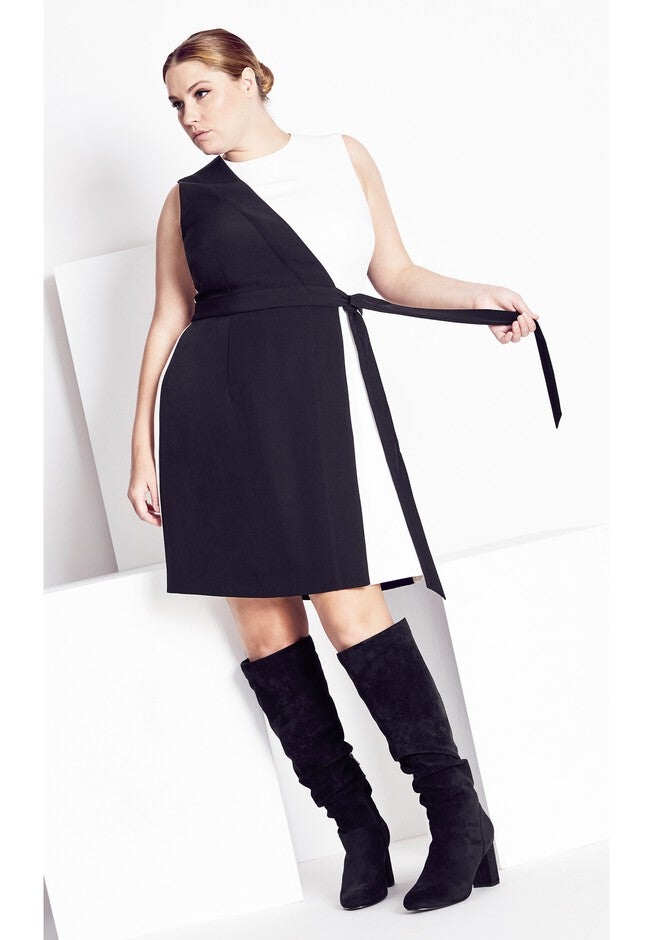 Isla Dress - black, BLACK, alternate image number 2