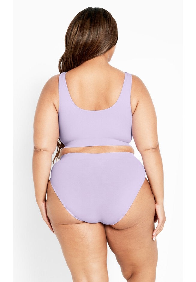 Seamless High Cut Brief, SWEET LAVENDAR, on-hover image number null