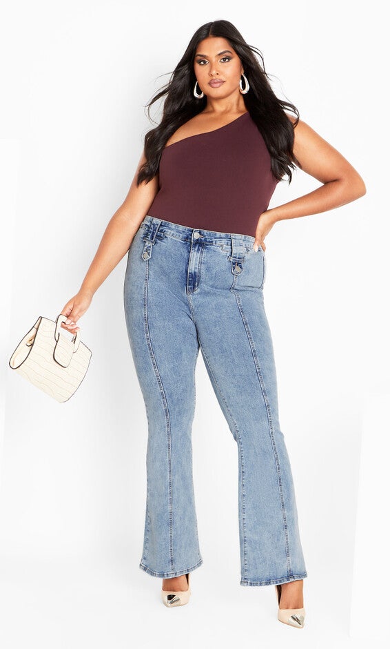 Asha Mia Jean - light denim, LIGHT, hi-res image number 0