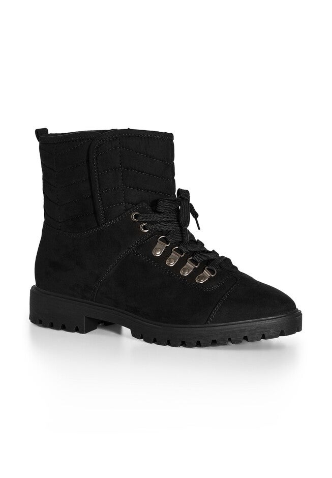 Jackie Lace Up Ankle Boot, BLACK, on-hover image number null