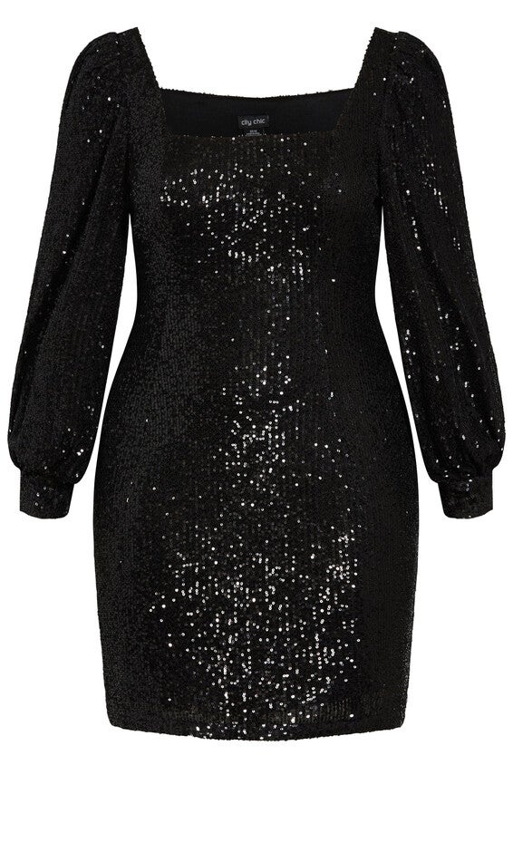 Colette Dress - black, BLACK, alternate image number 2