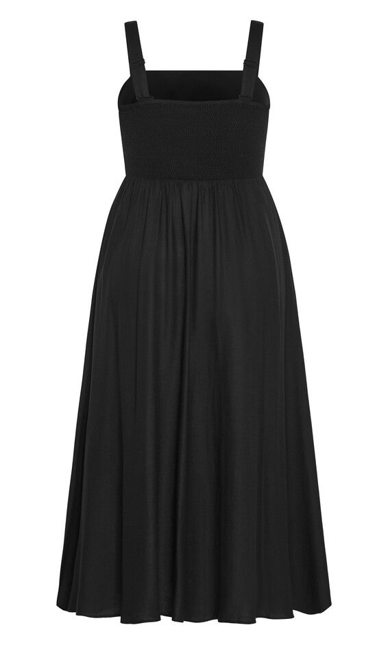Collins Maxi Dress - black, BLACK, alternate image number null
