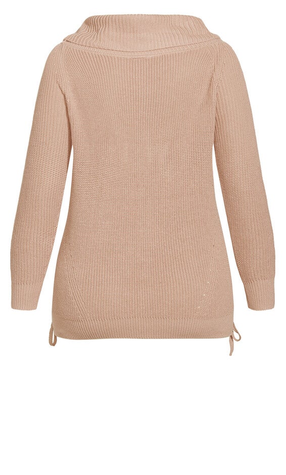 Intertwine Sweater - ginger, BROWN, alternate image number null