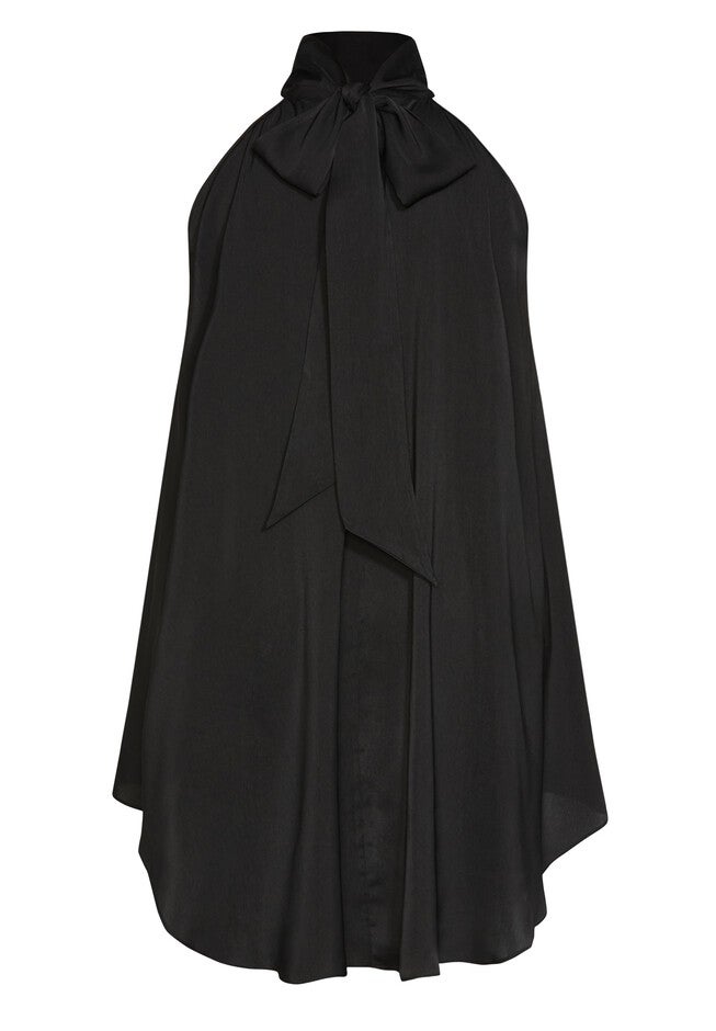Hi Lo Shine Tunic - black, BLACK, alternate image number 4
