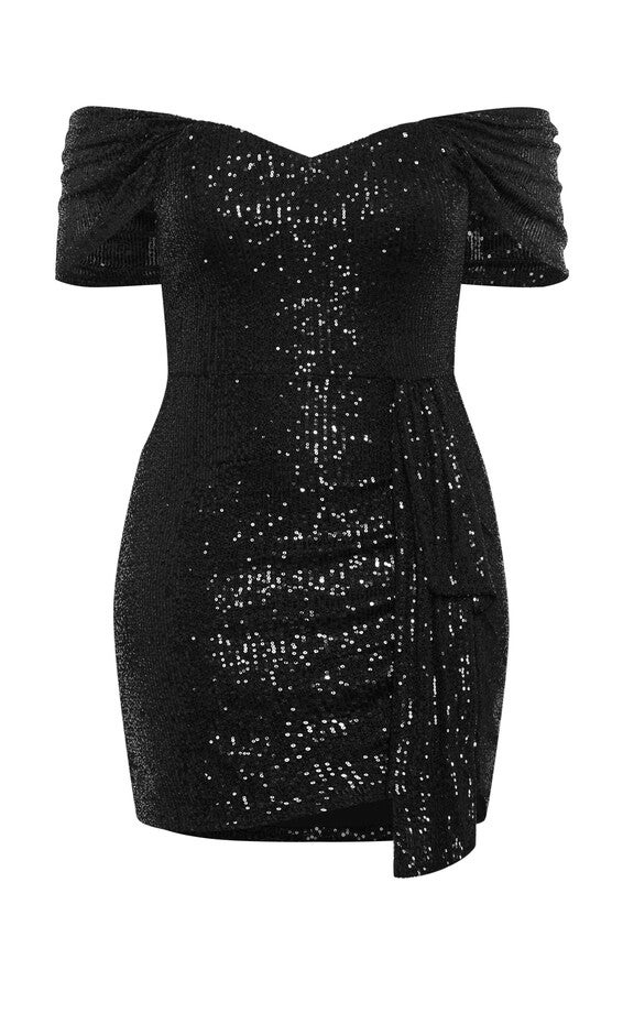 Liana Dress - black, BLACK, alternate image number null