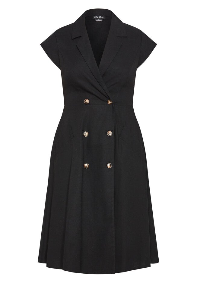 Lafayette Love Dress - black, BLACK, alternate image number 2