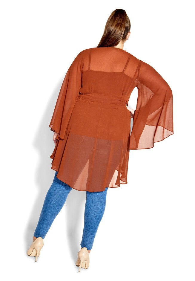 Fleetwood Tunic - ginger, ORANGE, alternate image number 3