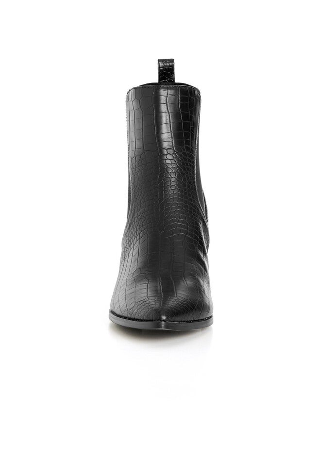 WIDE FIT Eden Ankle Boot - black, BLACK, alternate image number null
