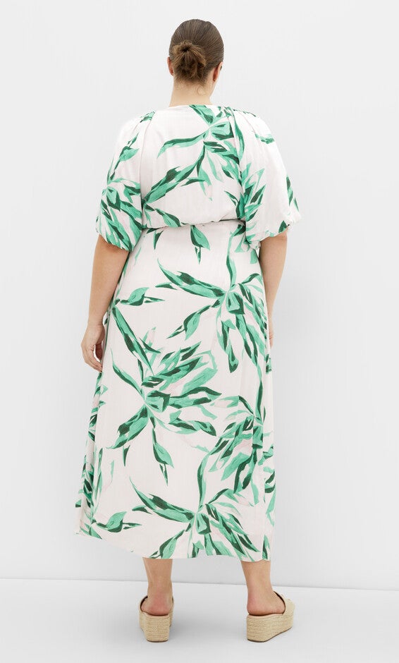 Leilani Maxi Dress - print, GREEN, alternate image number 2