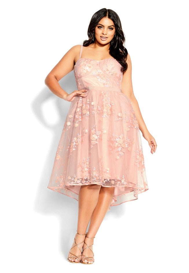 Ambrosia Dress - ballet pink, PINK, alternate image number null
