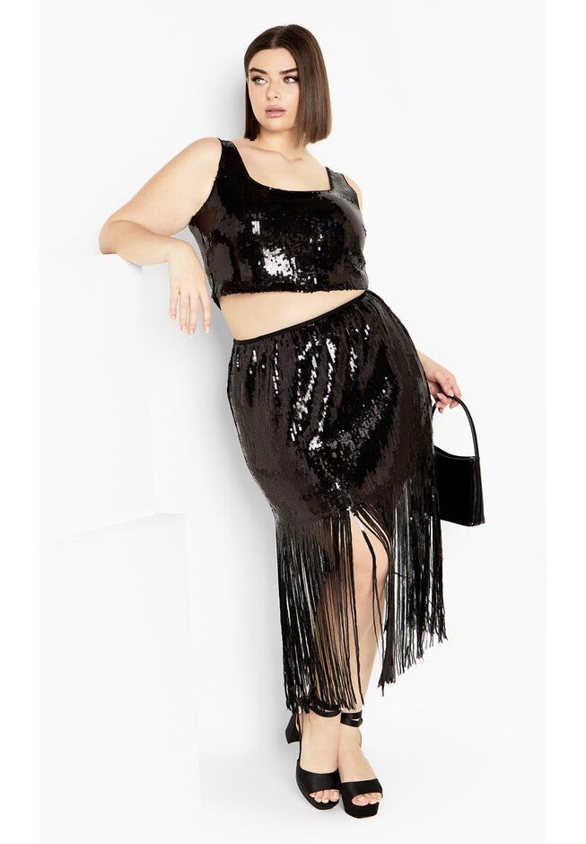 Savanna Skirt - black, BLACK, on-hover image number null