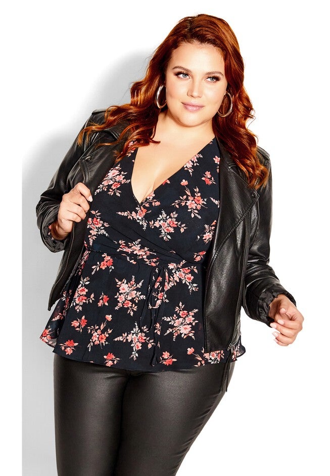 Arianna Top - black, BLACK, on-hover image number 1