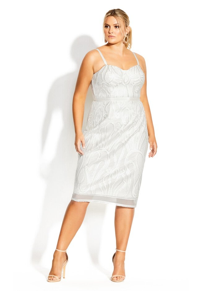 Antonia Dress - ivory, WHITE, alternate image number 6