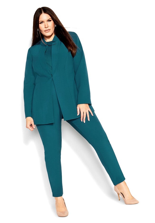 Avery Top - teal, GREEN, alternate image number null