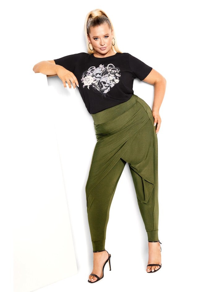 Victoria Pant - khaki, GREEN, hi-res image number null