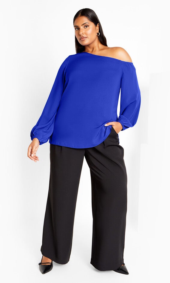 Twyla Top - ultra blue, BLUE, alternate image number null