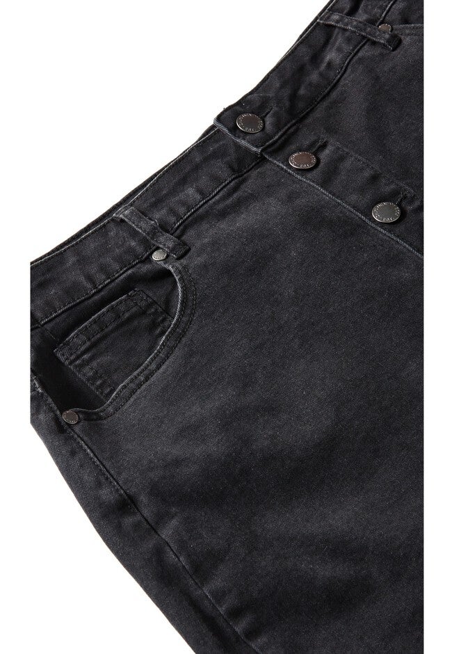 Island Denim Skirt - black, BLACK, alternate image number 6