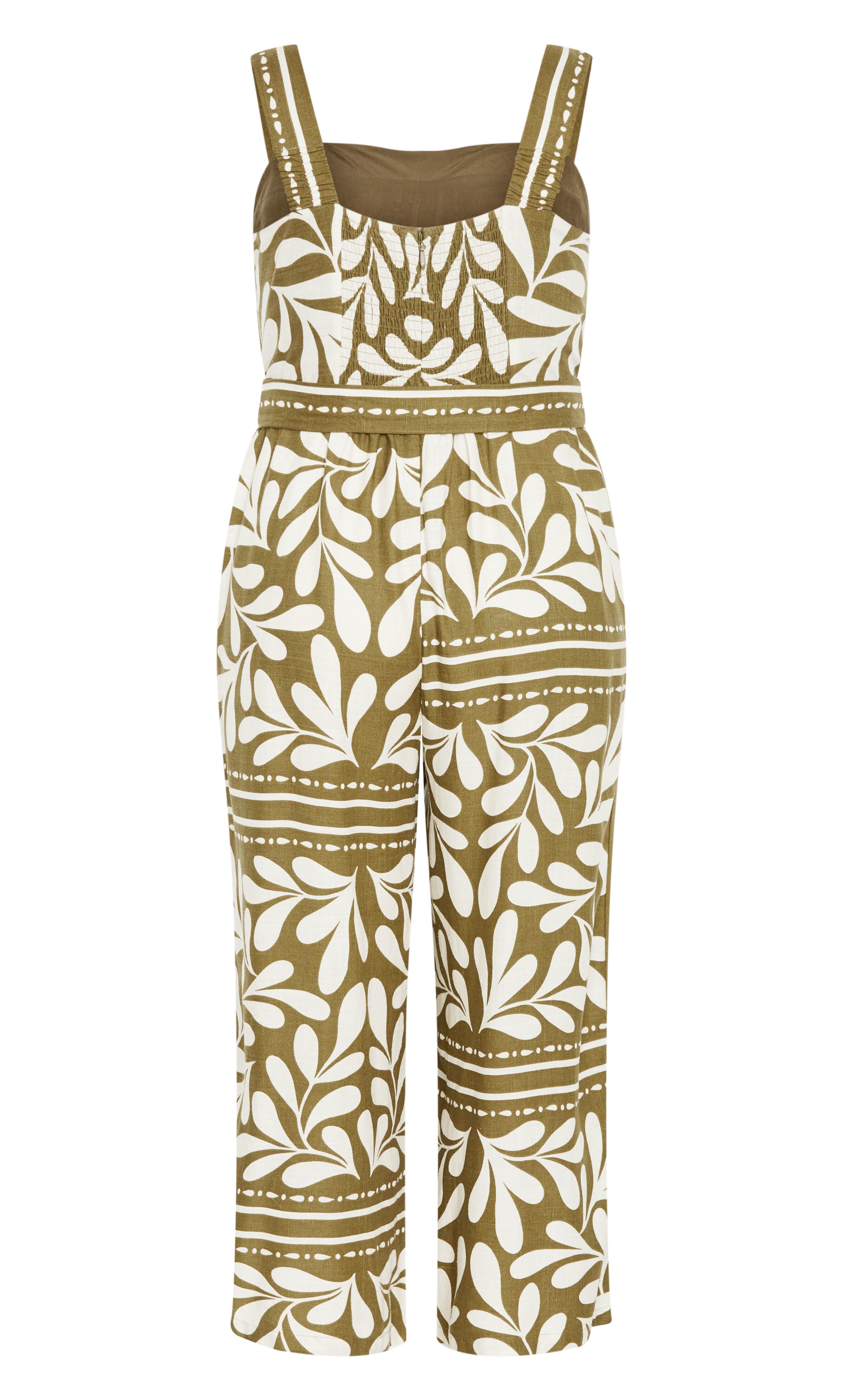 Modern Muse Jumpsuit - juniper, GREEN, alternate image number 5