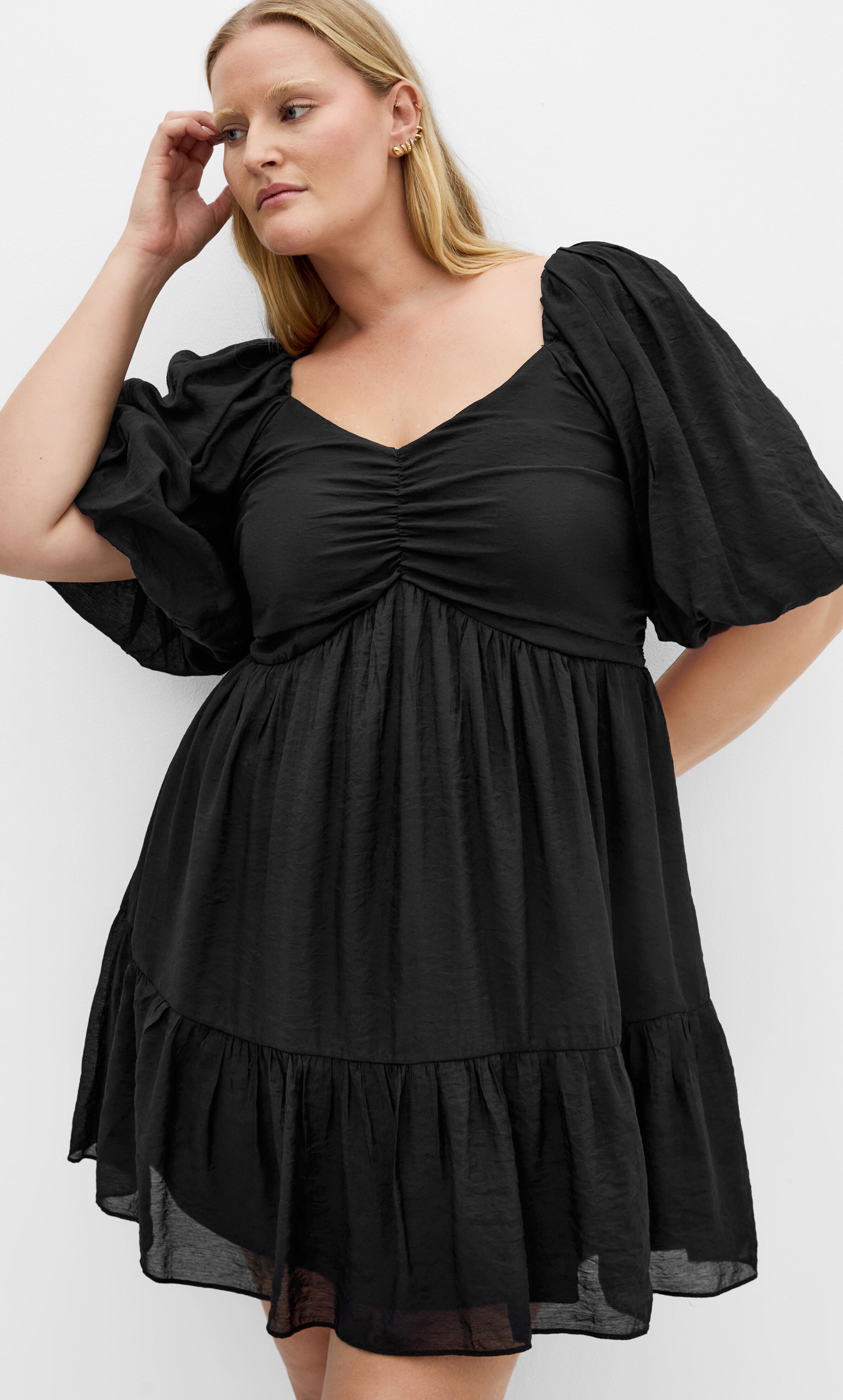 Marcy Dress - black, BLACK, alternate image number 2