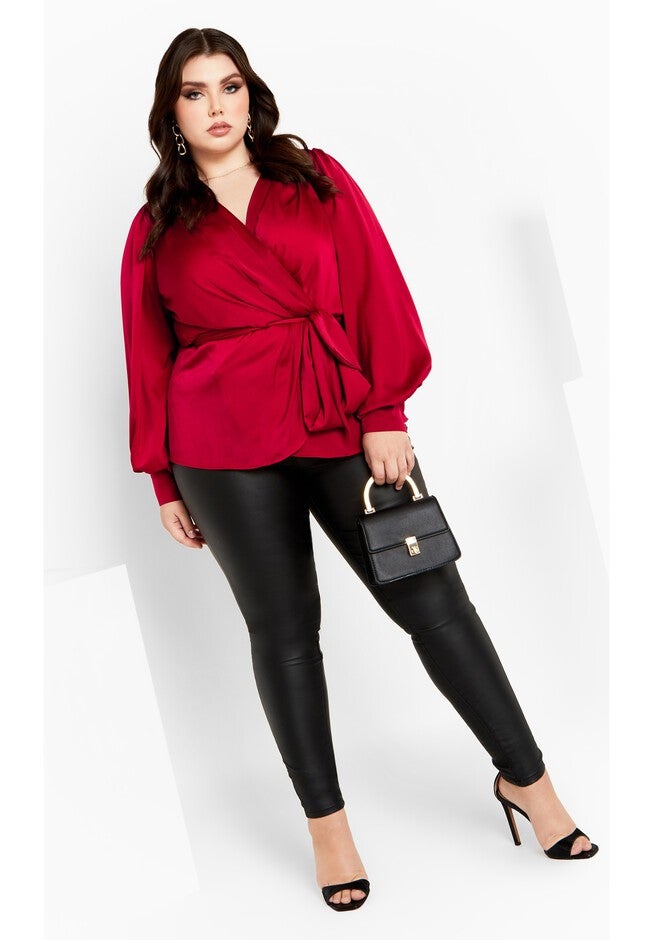 Opulent Top - cherry, CHERRY, alternate image number 2