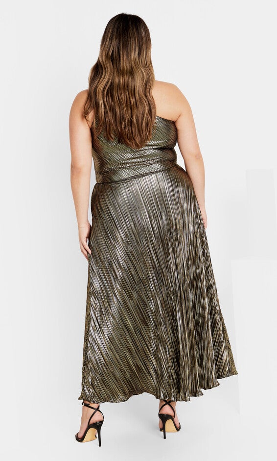 Kamila Dress - bronze, BRONZE, alternate image number 2