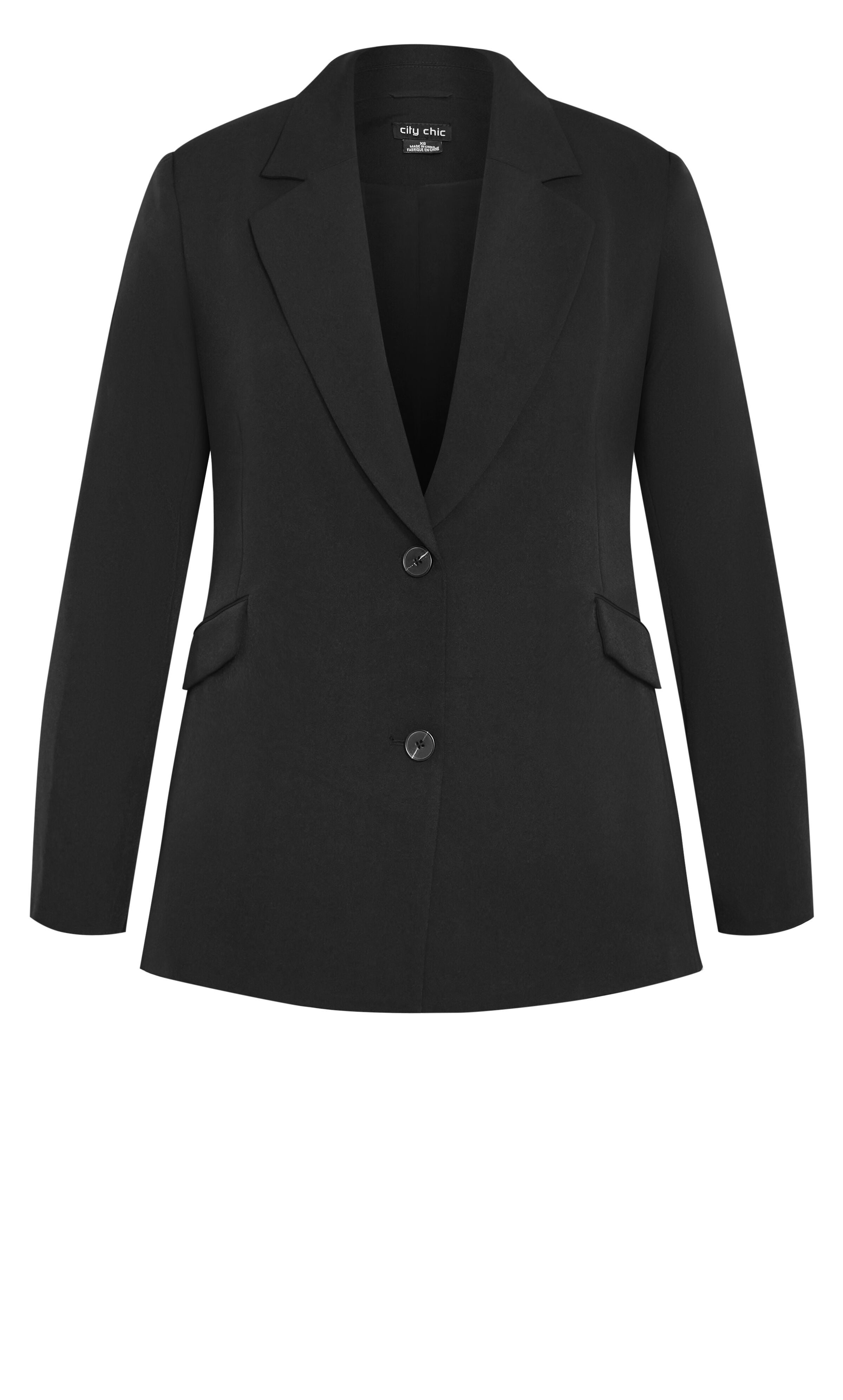 Yazmin Blazer, BLACK, alternate image number 3