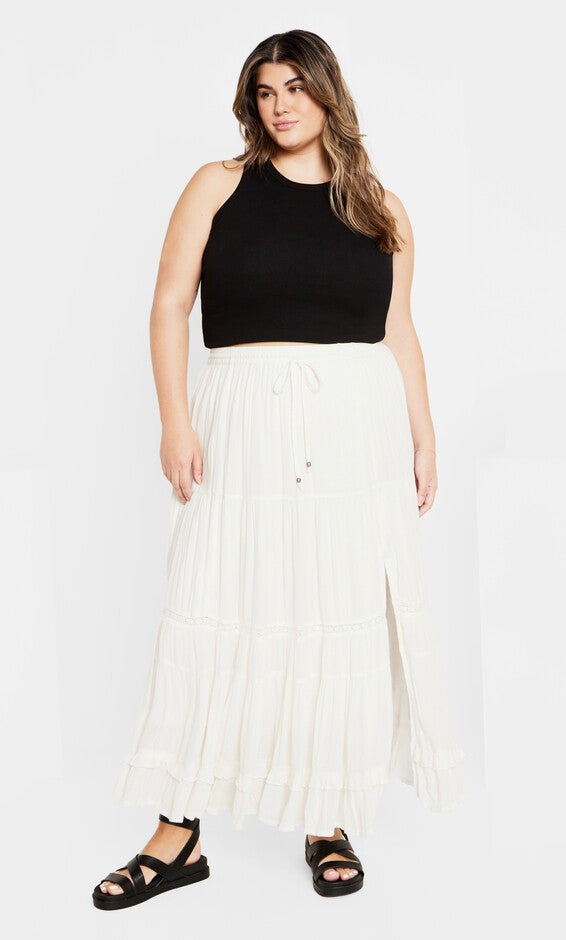 Aurora Skirt - ivory, IVORY, alternate image number null