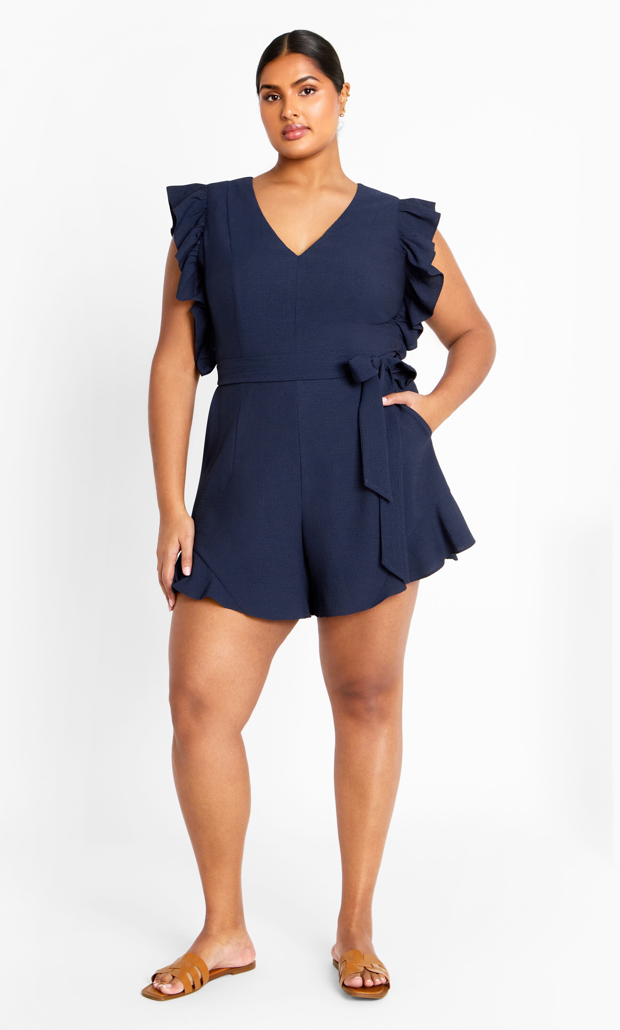 Fee Playsuit - navy, BLUE, hi-res image number 0