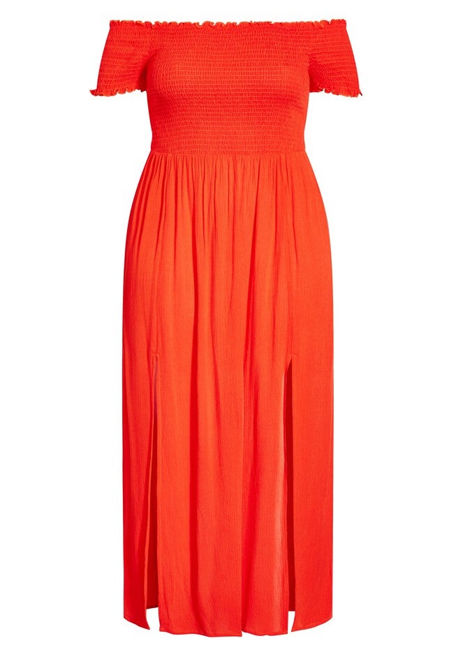 Summer Passion Maxi Dress - tigerlily, ORANGE, alternate image number 2
