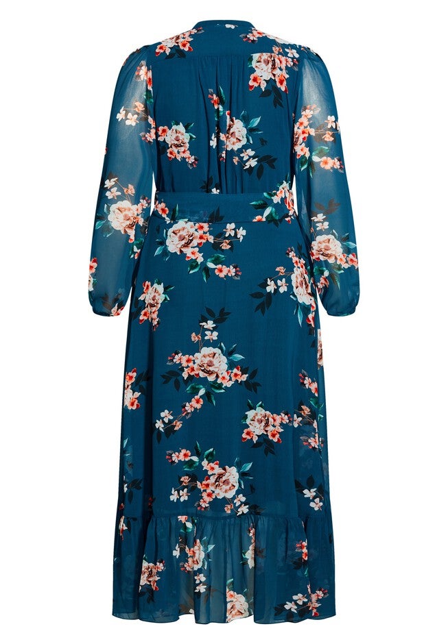 Vanessa Maxi Dress - teal, GREEN, alternate image number null