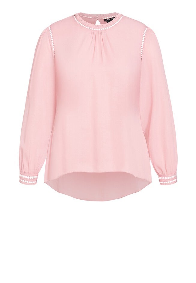 Kiss Me Quick Shirt - blush, PINK, alternate image number 3