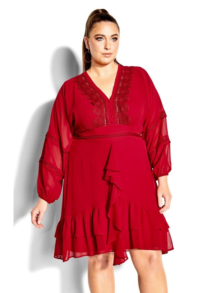 Sweetheart Dress - love red, LOVE, on-hover image number null