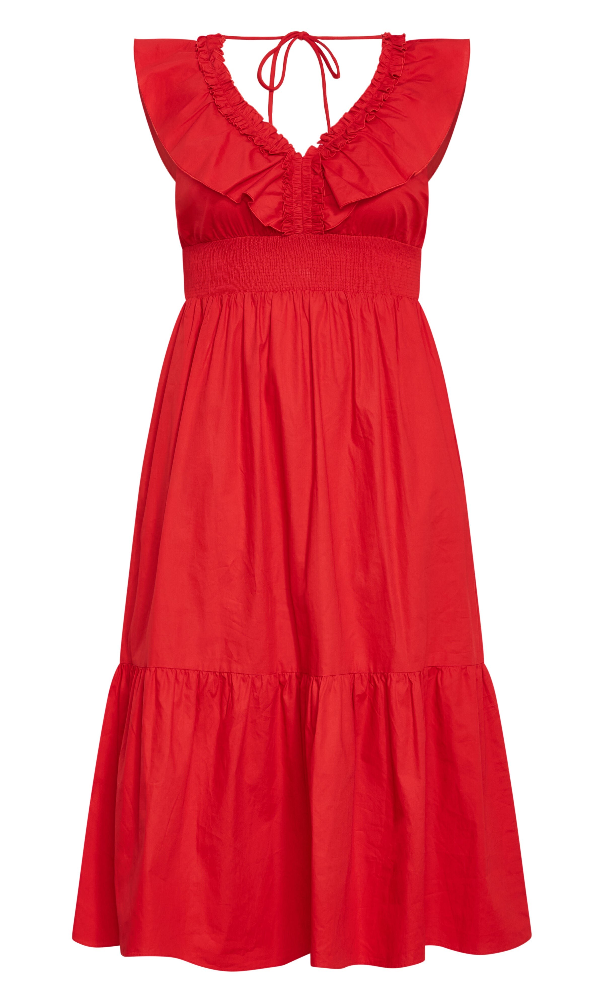 Kelly Maxi Dress - red, RED, alternate image number 4