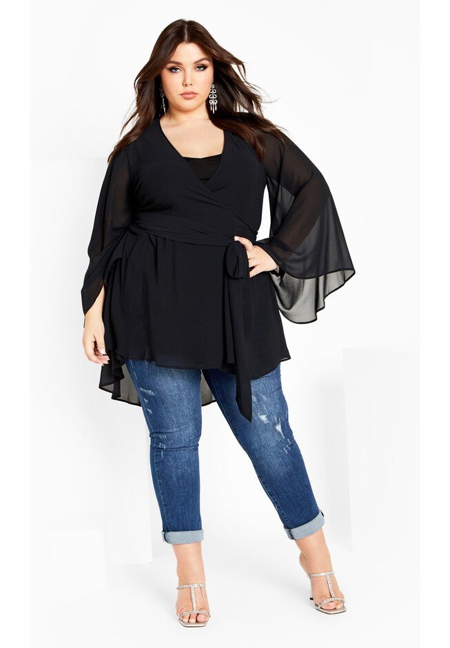 Fleetwood Tunic - black, BLACK, on-hover image number 1
