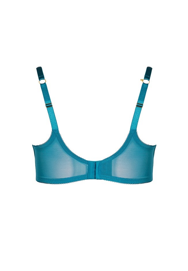 Blythe Plunge Bra - teal, GREEN, alternate image number 3