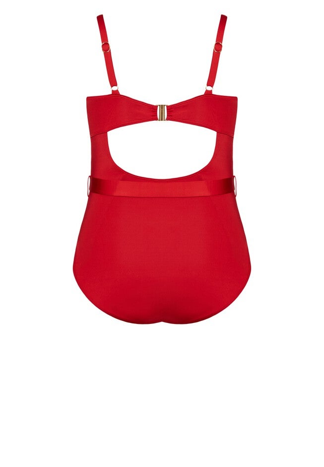 Lily Underwire 1 Piece - salsa, RED, alternate image number null