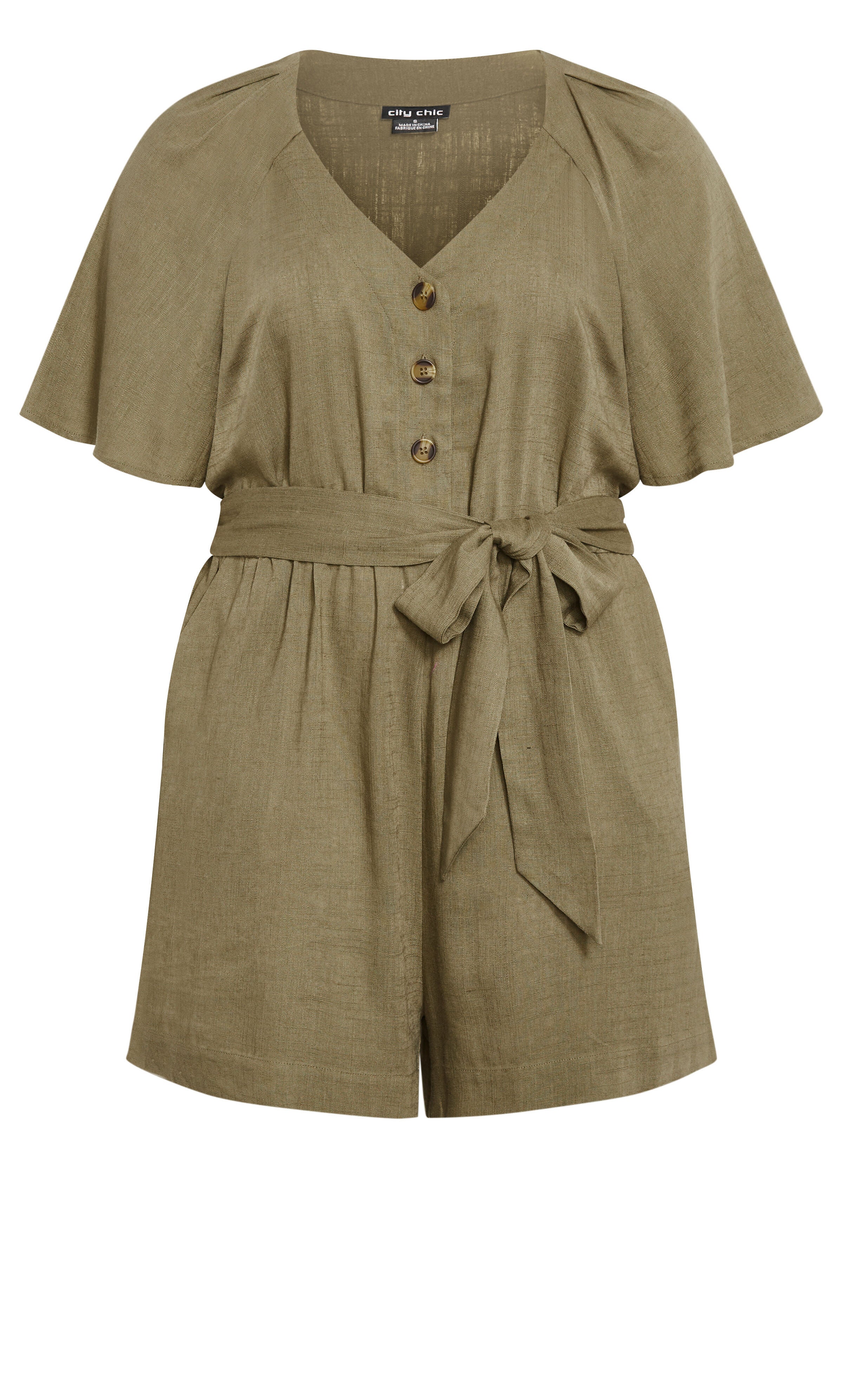 Brielle Playsuit - olive, GREEN, alternate image number 3