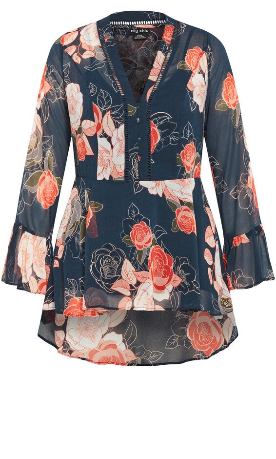 Mya Top - navy, BLUE, alternate image number null