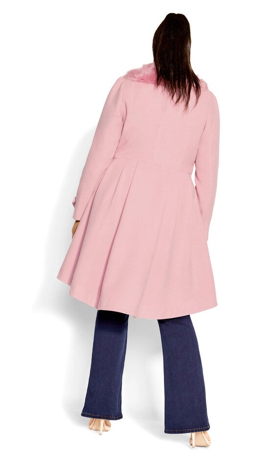 Grandiose Coat - blush, PINK, alternate image number null