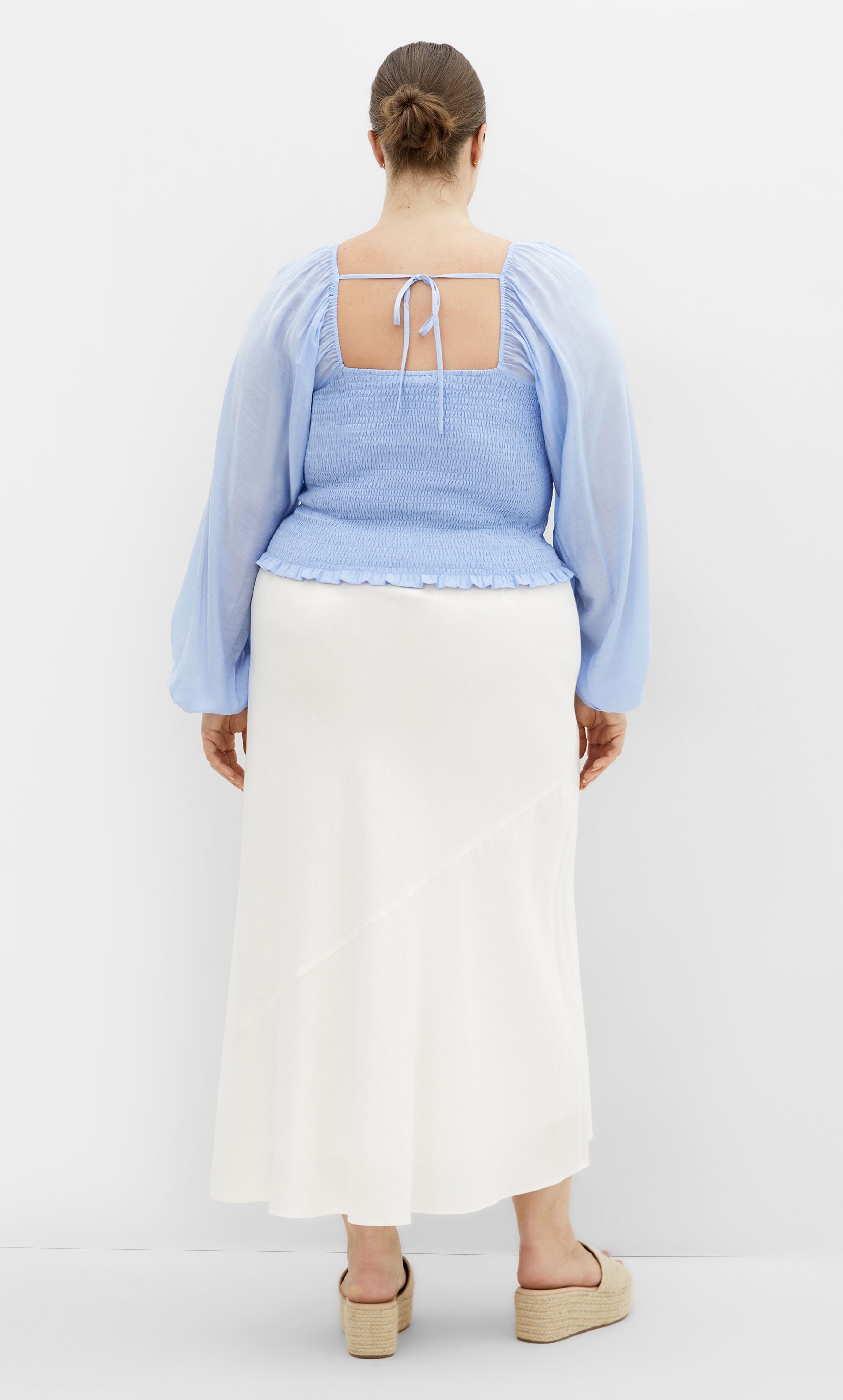 Rowy Top - sky blue, BLUE, alternate image number 2