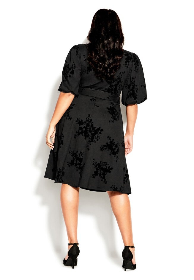 Wild Heart Dress - black, BLACK, on-hover image number 1