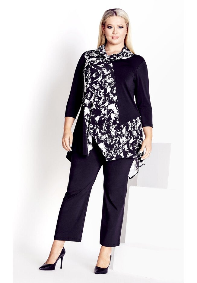 Piper Print Tunic, SILHOUETTE, alternate image number null