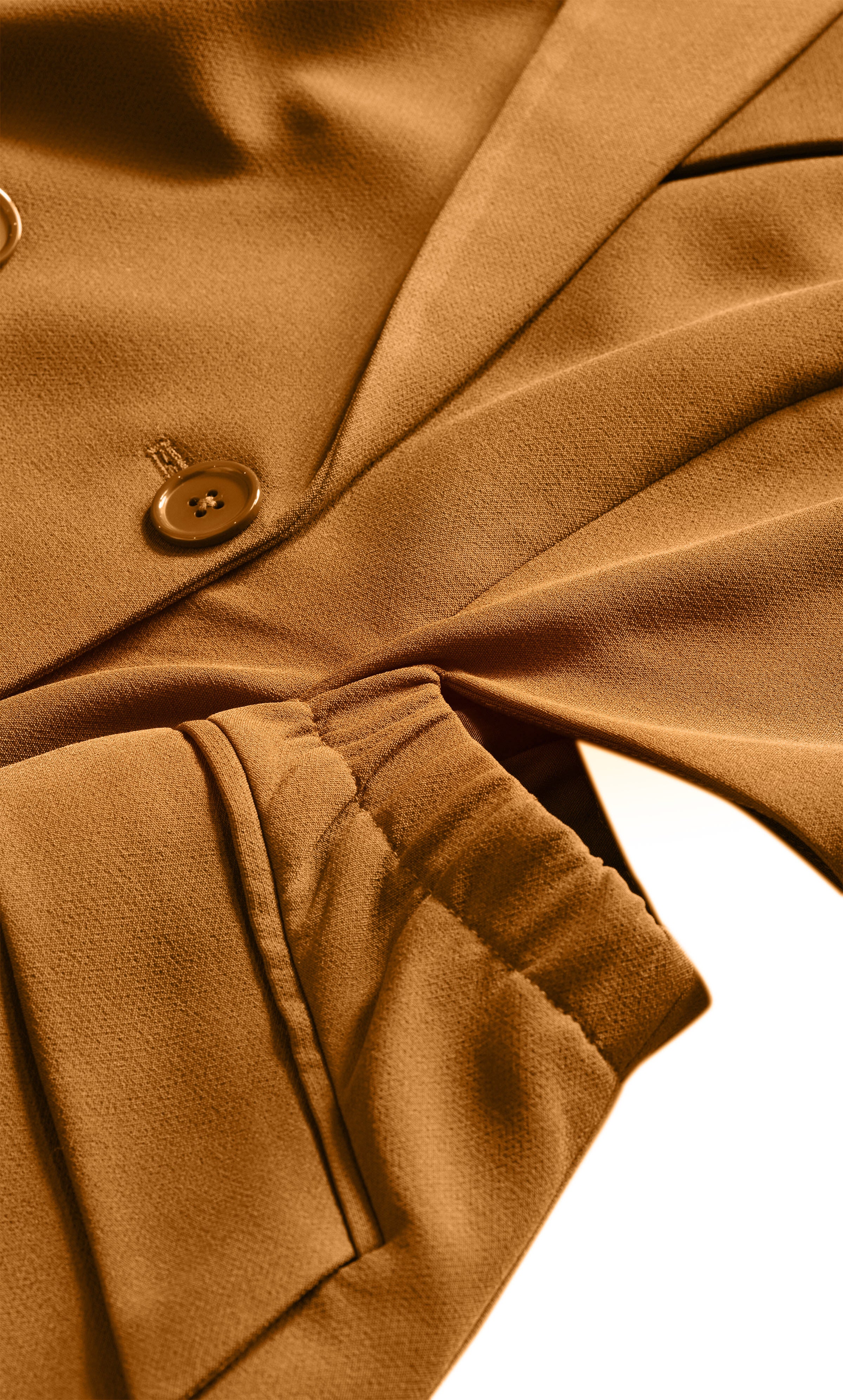Tuxedo Twyla Dress - salted caramel, SALTED, alternate image number 6