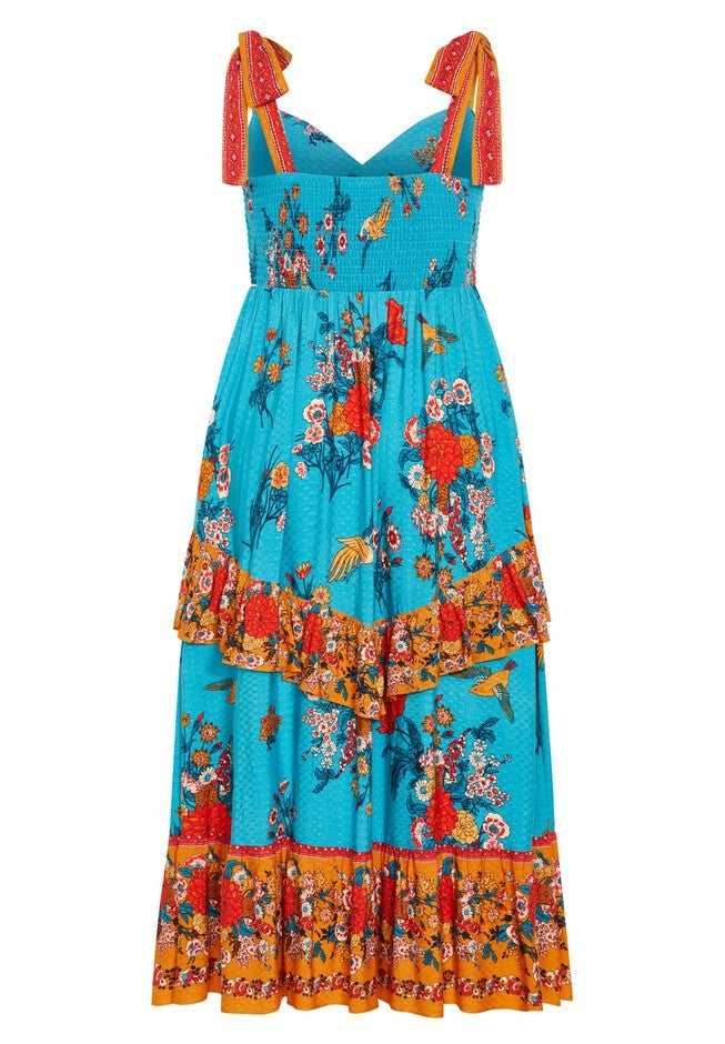 Abigail Dress - jade, GREEN, alternate image number 4