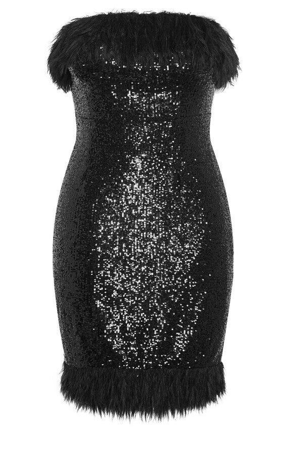 Ezra Dress - black, BLACK, alternate image number null
