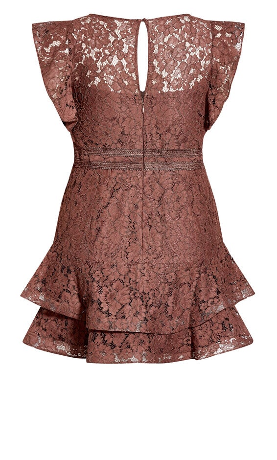 Sienna Dress - mocha, BROWN, alternate image number null