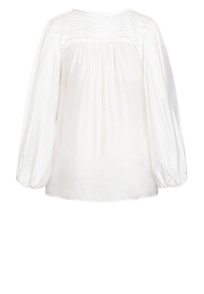 Ella Top - ivory, WHITE, alternate image number 5