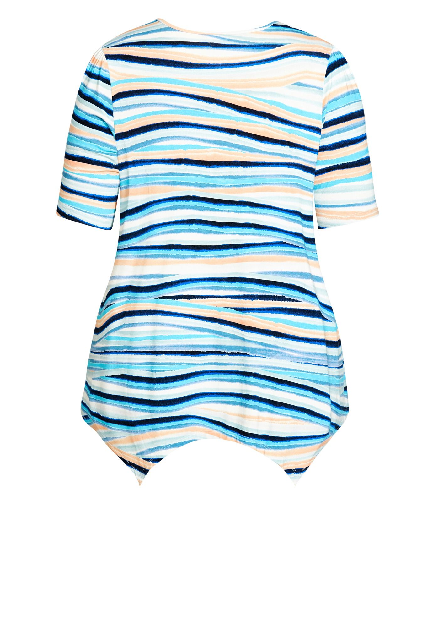 Sharkbite Print Top, BLUE WAVERLEY, alternate image number 5